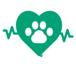 Grafik mit Herz und Pfote – OP-Versicherung