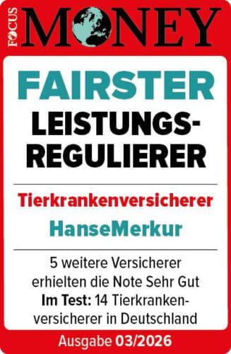 MONEY Fairness-Siegel für Katzenkrankenversicherung und leistungsstarke Tarife