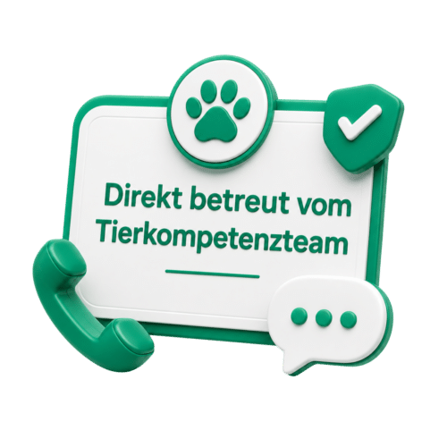 Direkte Betreuung durch das Tierkompetenzteam von hm-tierversicherung.de